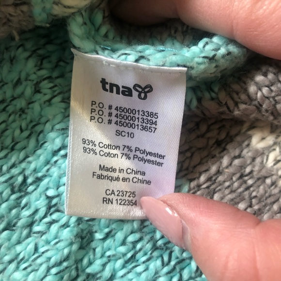 TNA Knitted Hoodie - Picture 4 of 4